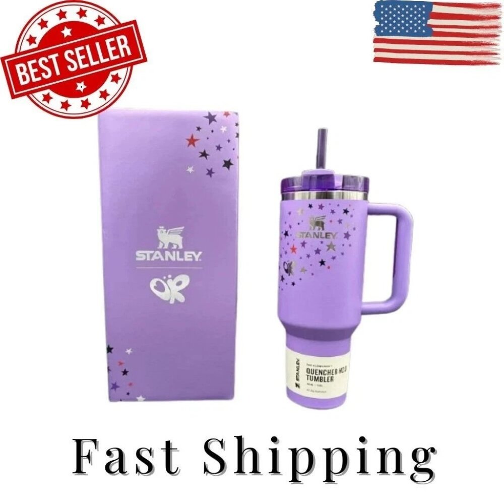 Stanley x Olivia Rodrigo Quencher H2.0 Flow State™ Tumbler | 40 OZ SEALED NEW